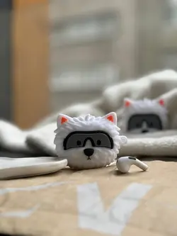 کاور ایرپاد سگ سفید