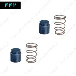 فنر و لاستیک شیر یکطرفه کمپرسور باد 1/2 حجم 250 350 لیتری