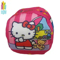 توپ پارچه ای آپارتمانی طرح کیتی (4عددی)