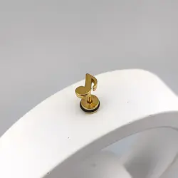 پیرسینگ گوش نت موسیقی چنگ