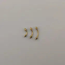 پیرسینگ ابرو ساده نیزه