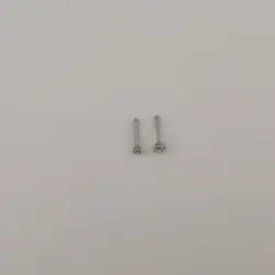 پیرسینگ بینی استیل میخی نقره ای | اکسسوری گلامور