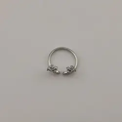 جدیدترین مدل انگشتر بال فرشته نگین‌دار | اکسسوری گلامور