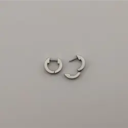 پیرسینگ گوش حلقه ای ساده تخت | اکسسوری گلامور