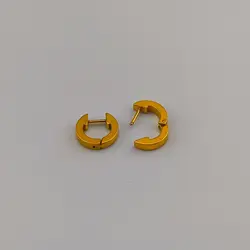 پیرسینگ گوش حلقه ای ساده تخت | اکسسوری گلامور