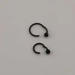 پیرسینگ گوش و سپتوم و نیپل حلقه ای گوی دار | اکسسوری گلامور