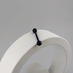 پیرسینگ زبان طلایی ساده | اکسسوری گلامور