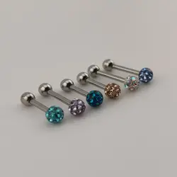 پیرسینگ گوش زنانه زرینی 6 رنگ | اکسسوری گلامور