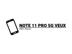 ترمیم سریال note 11 pro 5g veux به صورت جفت سیم 100%