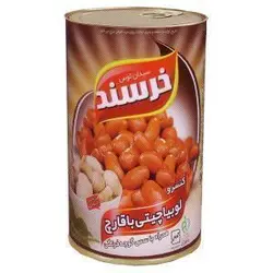 کنسرو لوبیا چیتی خرسند