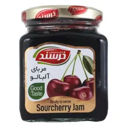 مربا آلبالو 300 گرمی خرسند