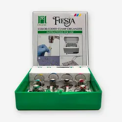 ست کلمپ فیستا 9 / Fiesta 9 Color Coded Clamp Set