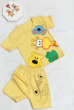 تیشرت شلوارک زرافه