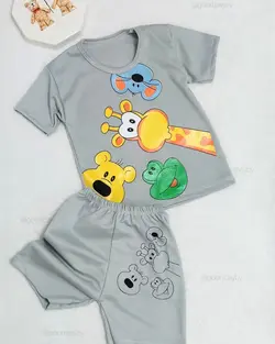 تیشرت شلوارک زرافه