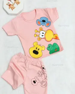 تیشرت شلوارک زرافه