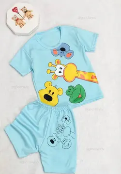 تیشرت شلوارک زرافه