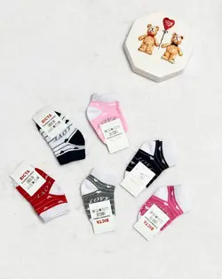 جوراب بچگانه قلب