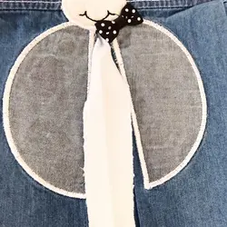 پیراهن دخترانه کفش دوزک