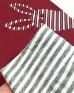 بلوز شلوار خرگوش زرشکی