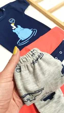 سه تیکه اسب ابی