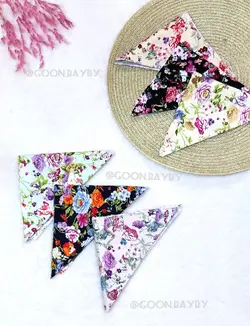 دستمال سر گل گلی