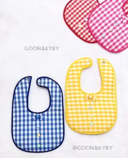 پیش بند نوزادی چهارخانه