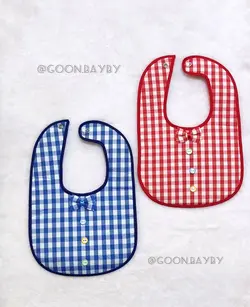 پیش بند نوزادی چهارخانه