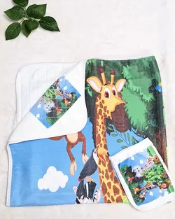 حوله ی نوزادی طرح جنگل