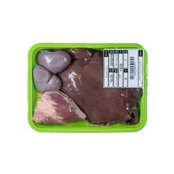 دل و جگر و قلوه گوسفندی 1 کیلوگرمLamb heart, liver and offal