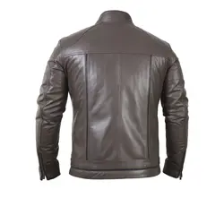 کاپشن چرم مردانه کد gcm-1010