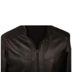 کاپشن چرم طبیعی مردانه کد 1004