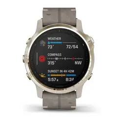ساعت گارمین Fenix 6S Pro sapphire Leather Band