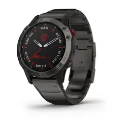 ساعت گارمين FENIX 6 Pro Solar Titanium Band