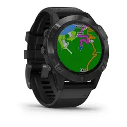 ساعت گارمین Fenix 6 Pro Black Silcone