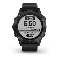ساعت گارمین Fenix 6 Pro Black Silcone