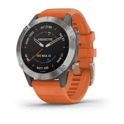 ساعت گارمین Fenix 6 Pro Sapphire Titanium