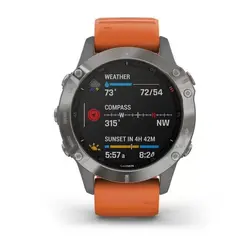 ساعت گارمین Fenix 6 Pro Sapphire Titanium