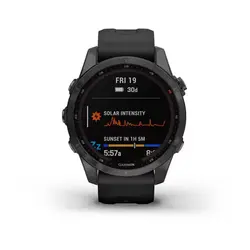 ساعت گارمین Fenix 7S Sapphire Solar Carbon Grey Titanium