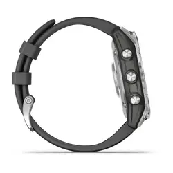 ساعت گارمین fenix 7 Standard Edition Silver Graphite Band