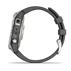 ساعت گارمین fenix 7 Standard Edition Silver Graphite Band