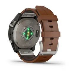 ساعت گارمین Garmin Fenix 7 Pro Sapphire Solar Edition بند چرم
