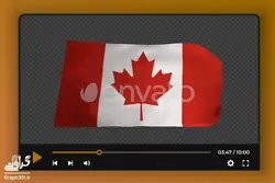 پروژه افترافکت پرچم سه بعدی