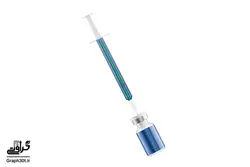 طرح موکاپ آمپول و سرنگ