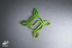 طرح موکاپ لوگو زمینه دیوار