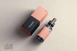 طرح موکاپ قطره چکان