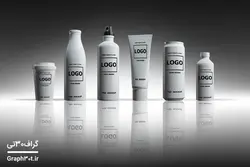 موکاپ ظروف محصولات بهداشتی