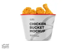 موکاپ ظرف مواد غذایی