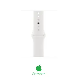 اپل واچ SE 2 آلومینیومی با بند اسپرت سیلیکون سیلور