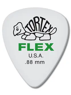 Dunlop Tortex Flex Standard Guitar Pick 0.88mm