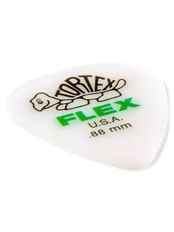 Dunlop Tortex Flex Standard Guitar Pick 0.88mm
